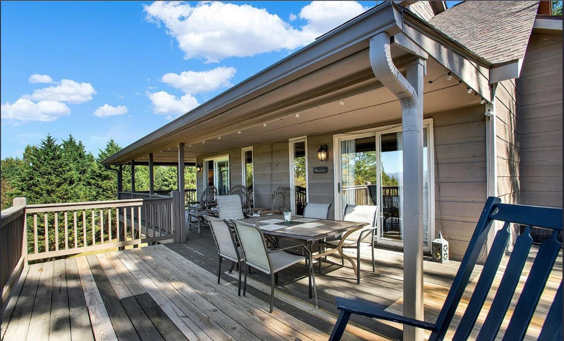 Birds Eye Cabin - Sunset & Starry Retreat Pet Friendly W Private Hottub, Fire Pit And Game Room Ellijay Kültér fotó